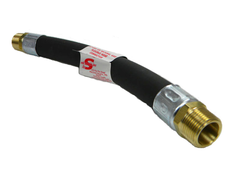 3/4" ID Thermo Rubber High Pressure Gas Connector