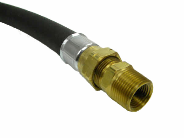 3 4 Id Thermo Rubber High Pressure Gas Connector With Female Swivel Mb Sturgis