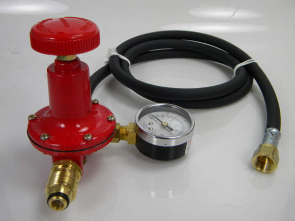 0-30 PSI High Pressure Regulator Assembly with Pressure Gauge - Image 3