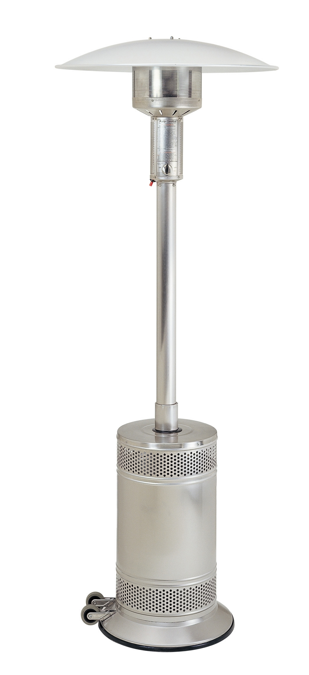 Patio Comfort LP Infrared Patio Heater (Stainless Steel) | Calóre Equipment