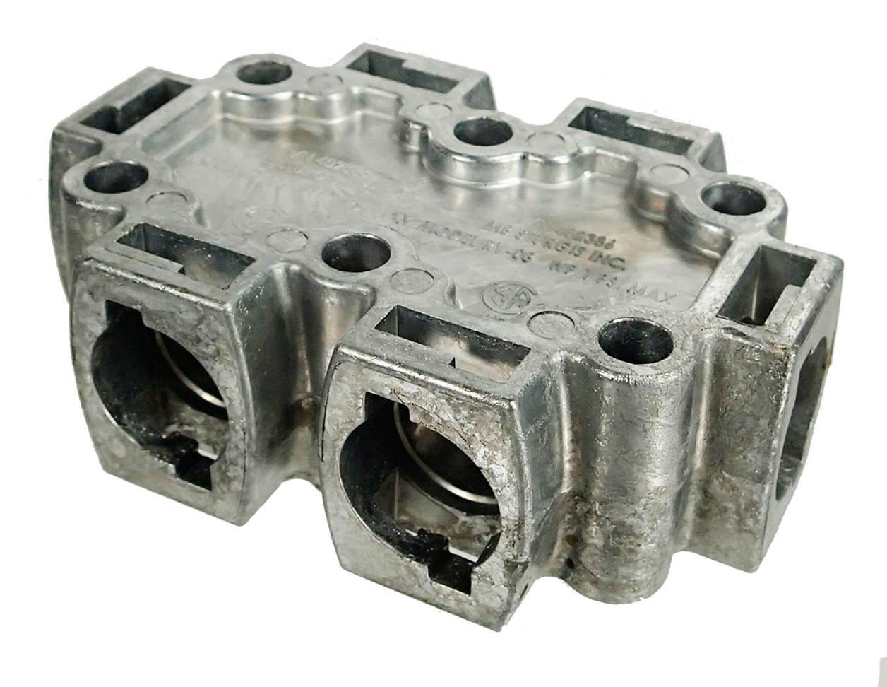 6-Port Bayonet Manifold Block